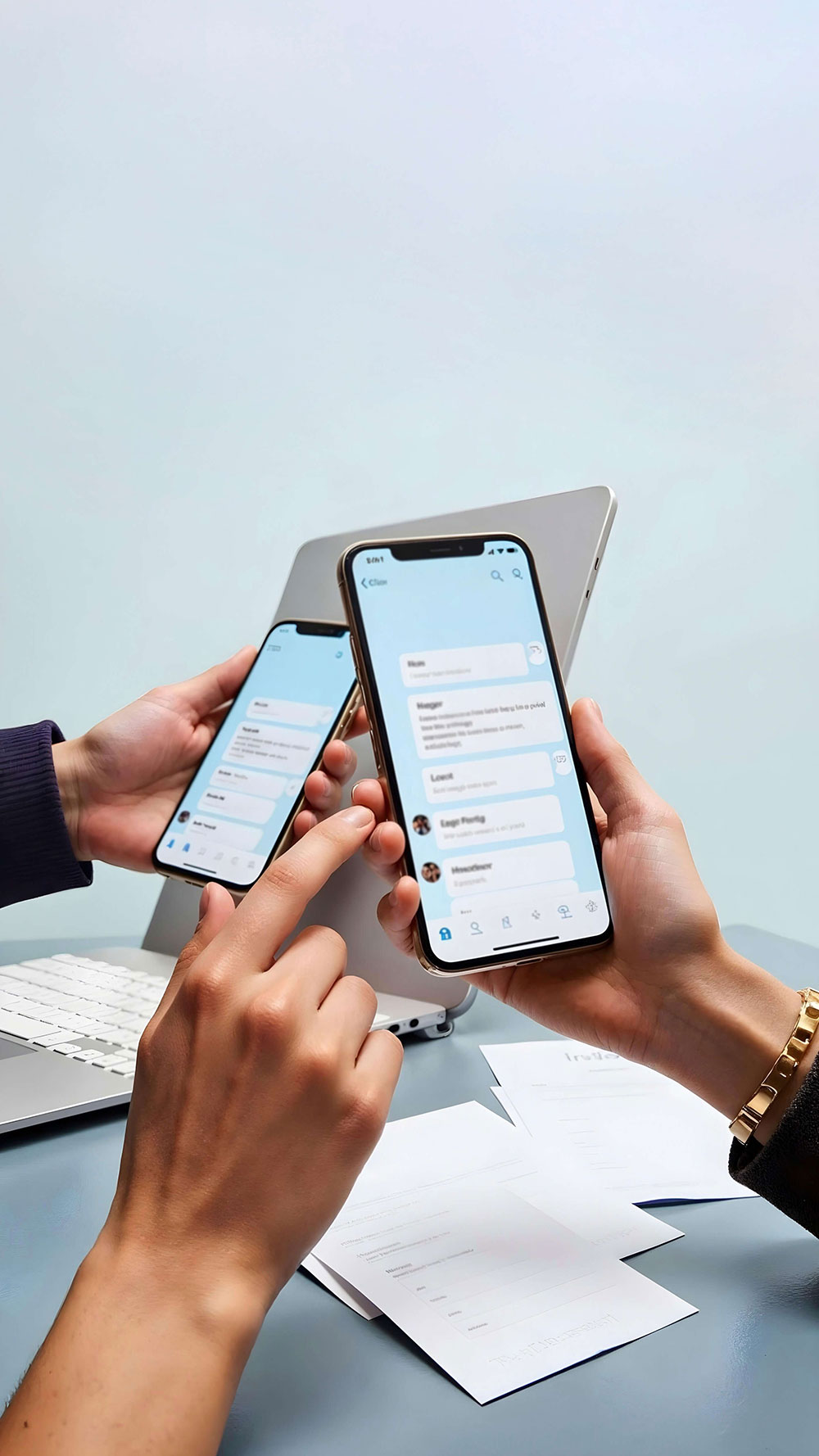 Bulk WhatsApp messaging campaign screen with smart throttling and anti-ban protection