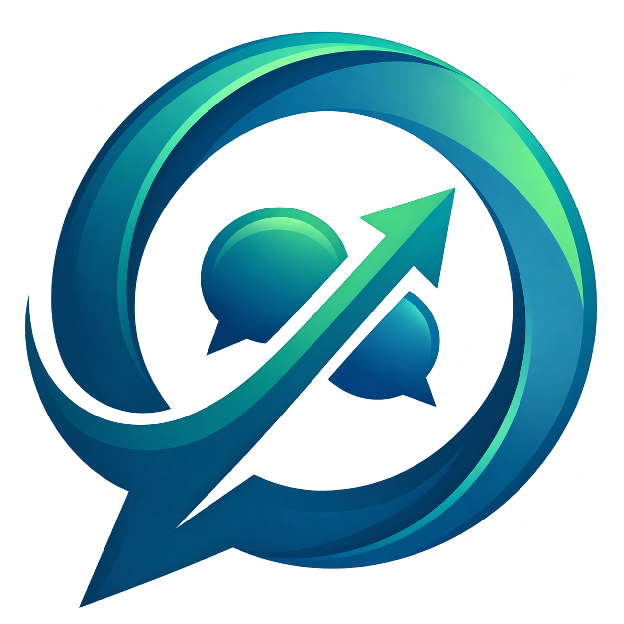 EasyMsgSender glowing logo at the center of the WhatsApp automation hero illustration